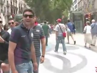 Brazil đường phố cô gái dunia montenegro là fondled qua người lạ