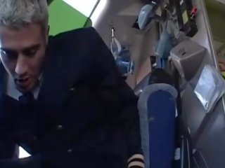 ยาก เพศ ด้วย มาก smashing stewardesses