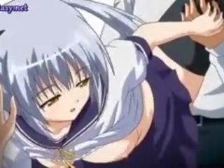 Hypnotic hentai nữ thần trêu chọc lâu con gà trống