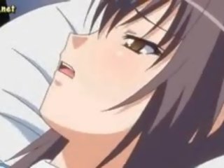 Hentai teenie σε φούστα τσιμπουκώνοντας