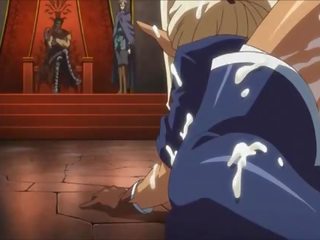 هائل brunnet و أشقر قزم الحصول على gangbanged بواسطة orcs 60 frames