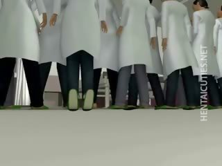 ร้อน ไปยัง trot ทรีดี การ์ตูนอะนิเม แม่ชี ดูด ควย