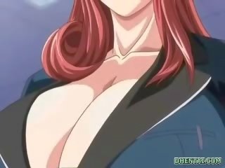 Голям отпадна хентай любимец magnificent tittyfucking и