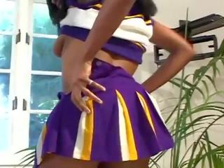 Porner prim: me ngjyrë cheerleaders dashuria në qij the quarterback