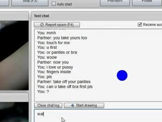 Maculated азіатська підліток грати з волохата манда на chatroulette