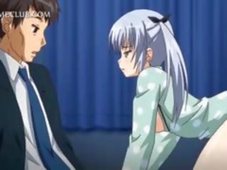Манда вологий 3d аніме sweetie sensually caressing в ліжко