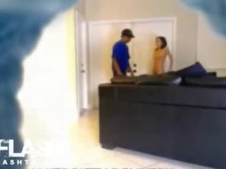 Gần raped khỏa thân bánh pizza giao hàng dare nghiệp dư thiếu niên nhấp nháy webcam