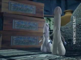 Desiring 3d hentai đi theo chà một to peter