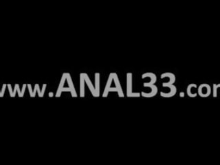 Asiática adolescente anal paliza y follando