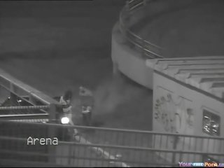 משוגע זוג שיש מלוכלך וידאו על ידי ה freeway