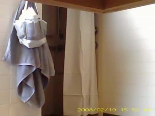 Шпигунство еротичний 19 рік старий міссісіпі showering в загальна спальня ванна кімната