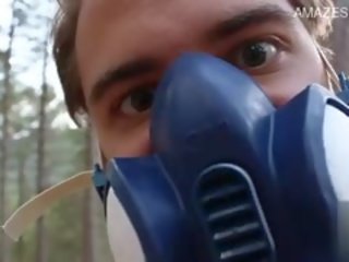 Sedusive каубойка анално изпразване