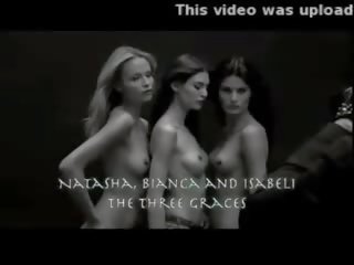 Bunch з swell голий моделі в 2011 pirelli calendar photoshoo