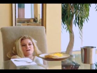 Fantasyhd 金發 青少年 吸 和 亂搞 為 breakfast