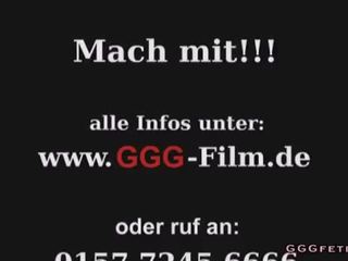 ألماني سيدة يحصل على مزدوج كس سخيف