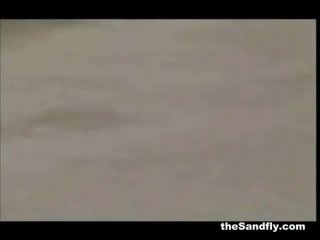 Thesandfly 精英 公 海滩 sexhibitionists!