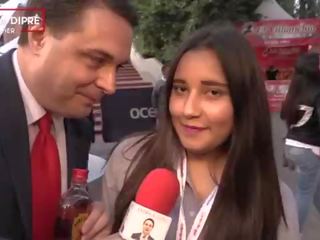 Дивний кліп з a мексиканська володарка з andrea dipre