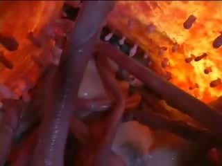 Extraordinary східний підліток відстій freaky довго щупальце