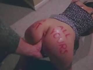 Gia A alluring Black Haired Teen Gets Fucked And Filled With Cum