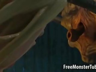 3d cookie được gấp đôi teamed qua số hai người ngoài hành tinh spiders