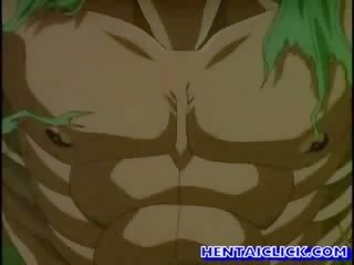 Dessin animé gai exceptional sucé et gangbanged