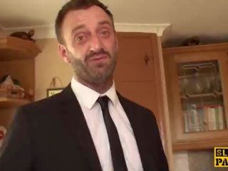 Dominated middle-aged в жопу грубо
