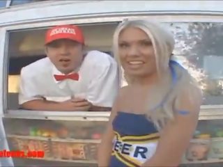 Gullibleteens.com icecream truck черлідер школа школярка ділитися джонсон крем манда