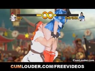 Xxx video và bạo lực trong này bẩn phim bắt chước của đường phố fighter