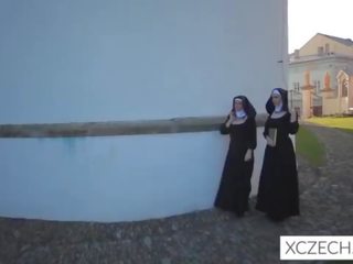 Божевільна bizzare секс кіно з catholic nuns і в неймовірно величезний!