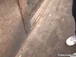 Očarljivo javno fafanje