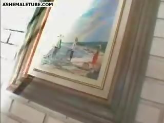 Truly hoang dã người fucks một đồng tính và một bạn gái