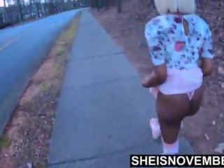 Мені і мій мама чоловік sneak далеко для ебать в в ліс в той час як мій мати є на home&comma; невинний смаглява крок володарка msnovember трахання її батько inlaw в secrete дійсність fauxcest&comma; ebonyride поза пастушка на sheisnovember