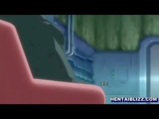 Мультиплікація adolescent отримує electric shocks і трахкав по неймовірно величезний frog