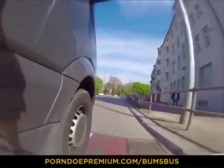 Bums автобус - див публичен x номинално филм с оказа на европейски сладур lilli vanilli