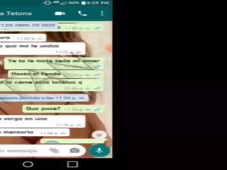 На най-много голям бюст в на класна стая на а клипс call&comma; има libidinous на whatsapp и на почивка беше recorded