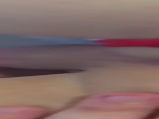금발의 syssy femboy 존재 엿 와 그녀의 빨강 gstring