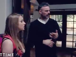 कॉप leads एंग्री stepdad झापड़ फक्किंग क्रेज़ी outta नियंत्रण टीन lassie