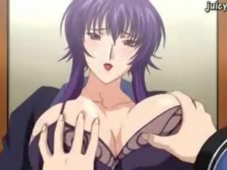 Hentai to sự quyến rủ ngực cọ xát