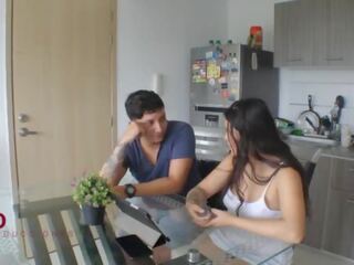 Mi amiga termina चोर सु novio cornudo y aprovecho पैरा follarmela