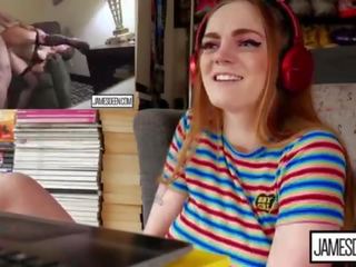 Carly рей літо reacts для джеймс deen проти еббі maley - honest для дорослих відео reactions - hpr10