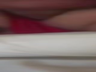 금발의 syssy femboy 존재 엿 와 그녀의 빨강 gstring