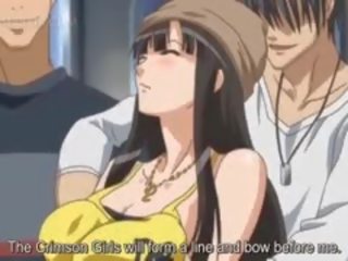 To titted phim hoạt hình bẩn video nô lệ được núm vú pinched trong công khai