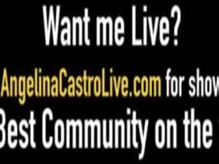 मुंहतोड़ बीबीडबलियू attorney एंजेलीना castro स्ट्रैपआन बैंग्स karen fisher&excl;