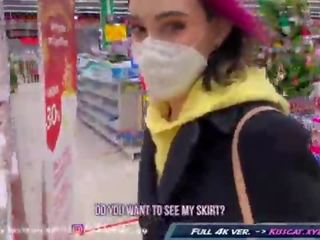 Real Risky x rated film in Man's Toilet - Public Agent PickUp Student in Walmart to Quick Fuck &sol; Kisscat